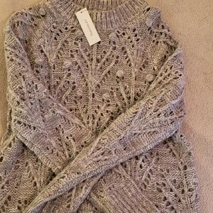 NWT-Grey sweater